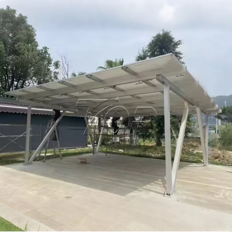 Zonne -carportstructuren