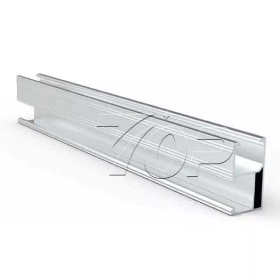 Aluminium zonnepaneel rails