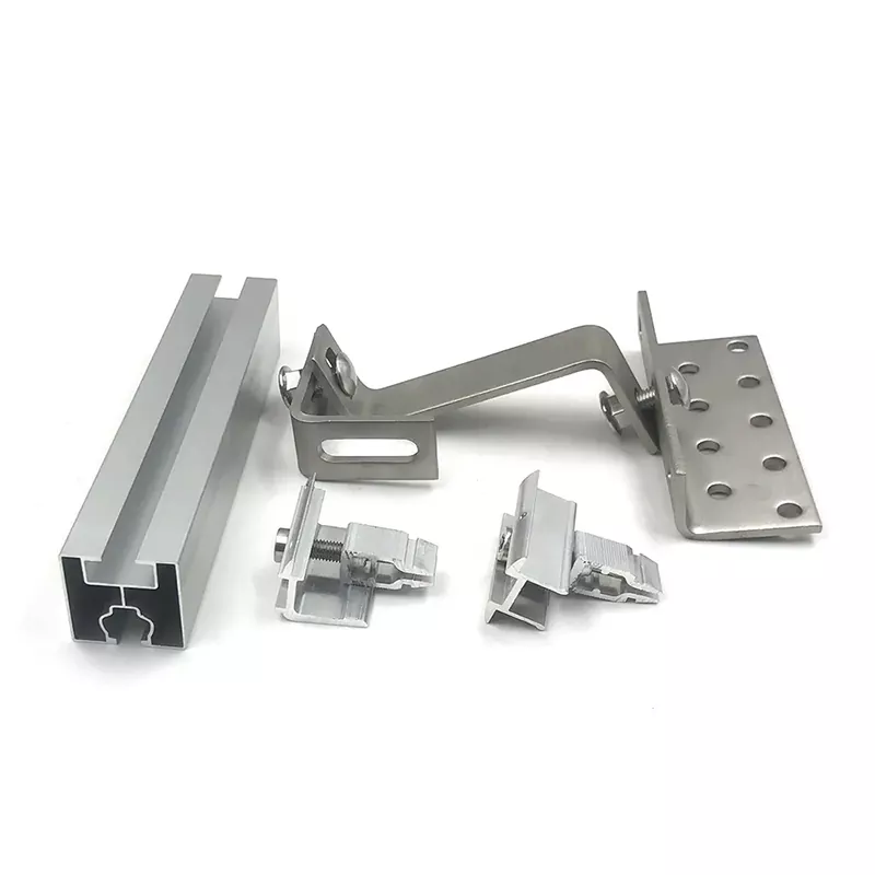 Zonnepaneel rails
