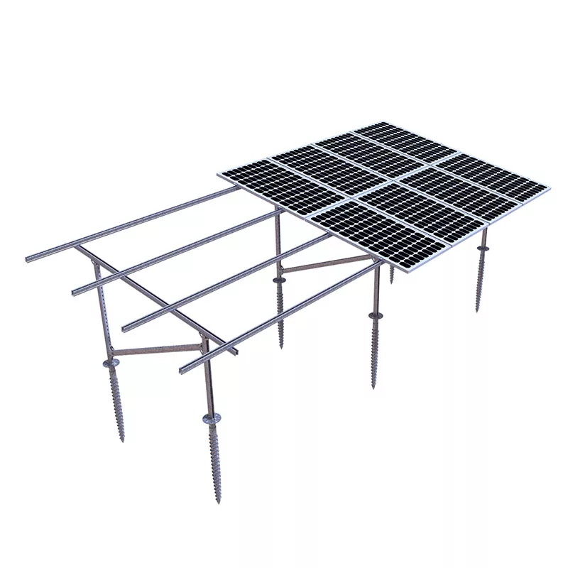 Zonnepanelen op de grond