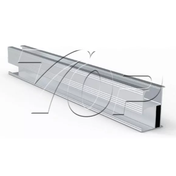 Zonne -montagesysteem aluminium rail